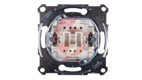 Merten Łącznik pojedynczy 10A 250V IP20 MTN3111-0000