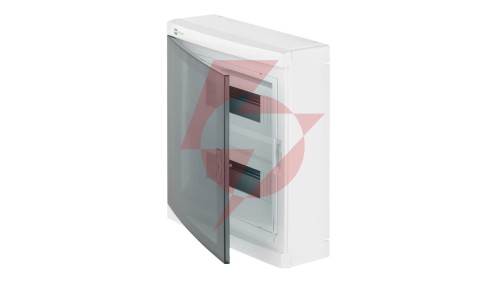Rozdzielnica modułowa Elegant 2x12 natynkowa IP40 N+PE drzwi przezroczyste 2425-01