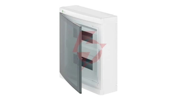 Rozdzielnica modułowa Elegant 2x12 natynkowa IP40 N+PE drzwi przezroczyste 2425-01