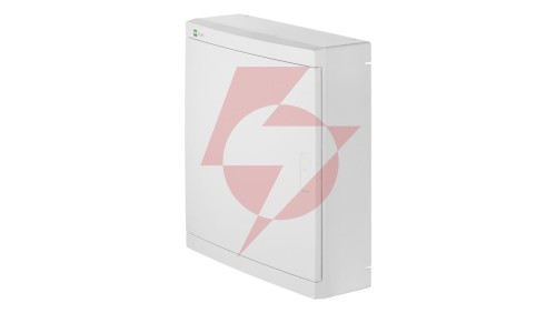 Rozdzielnica multimedialna Elegant 2x12 natynkowa IP40 N+PE drzwi białe 2425-20