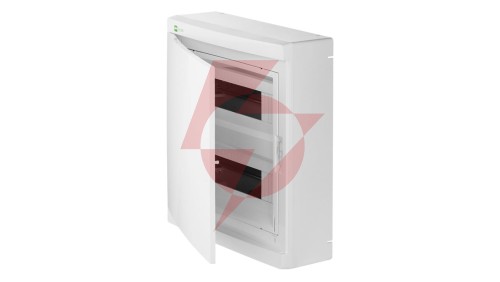 Rozdzielnica modułowa Elegant 2x12 natynkowa IP40 N+PE drzwi białe 2425-00