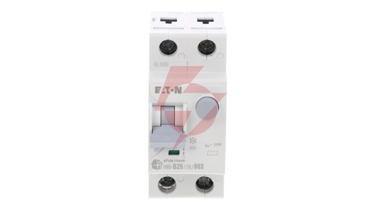 Wyłącznik różnicowo-nadprądowy 2P 25A B 0,03A typ AC xPole Home HNB-B25/1N/003 195123