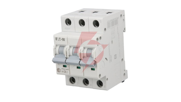 Wyłącznik nadprądowy 3P C 6A 6kA AC xPole Home HN-C6/3 194888