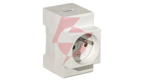 Gniazdo na szynę TH z uziemieniem 16A/250V M.06-16A/250V