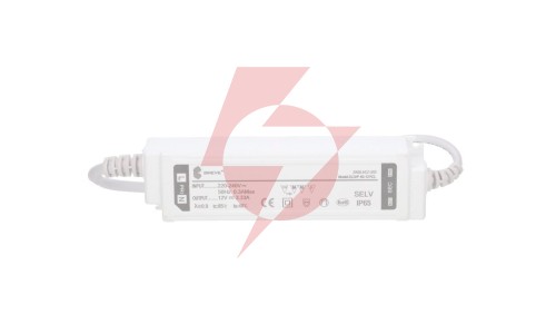 Zasilacz LED 12V DC 40W 3,33A IP65 /z zabezpieczeniami/ ZLDP 40-12YCL 19712-9038