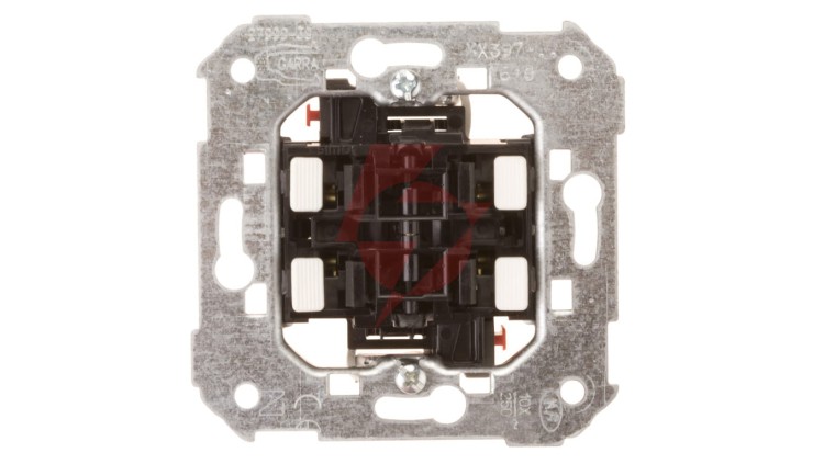 Simon 82 Łącznik schodowy podwójny mechanizm, szybkozłącza, 75397-39