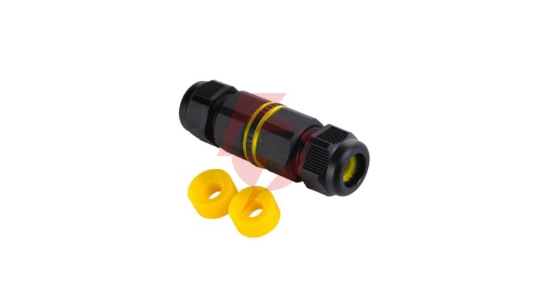 Mufa kablowa skręcana 3x1,5 mini IP68 MKI-3B-M
