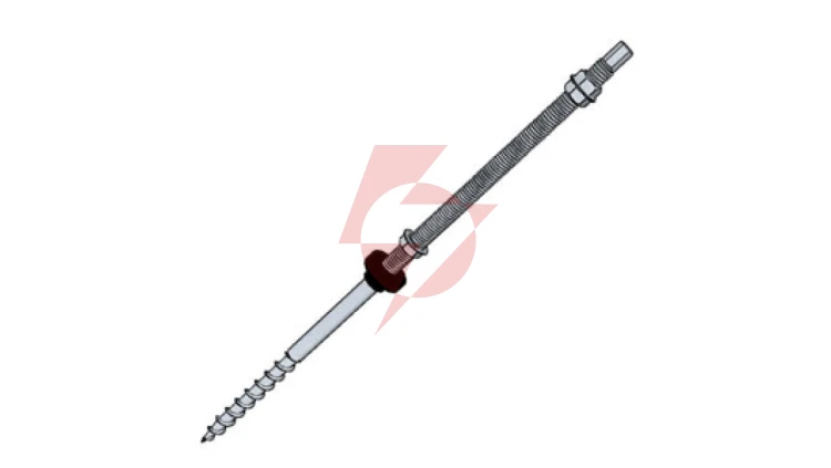 Śruba dwugwintowa 250mm K-17-250