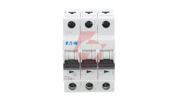 Wyłącznik nadprądowy 3P C 20A 6kA AC PL6-C20/3 286602