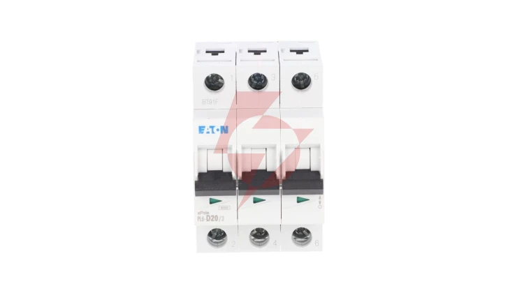 Wyłącznik nadprądowy 3P D 20A 6kA AC PL6-D20/3 286614