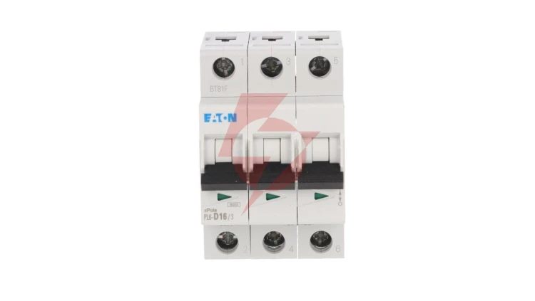 Wyłącznik nadprądowy 3P D 16A 6kA AC PL6-D16/3 286613