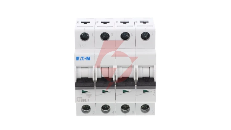 Wyłącznik nadprądowy 4P B 20A 6kA AC PL6-B20/4 166497