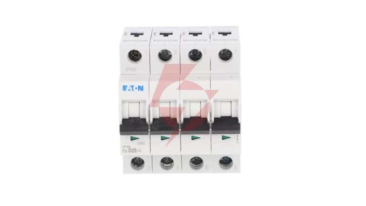Wyłącznik nadprądowy 4P D 25A 6kA AC PL6-D25/4 166546