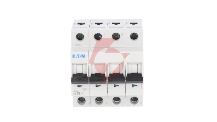 Wyłącznik nadprądowy 4P C 6A 6kA AC PL6-C6/4 166531