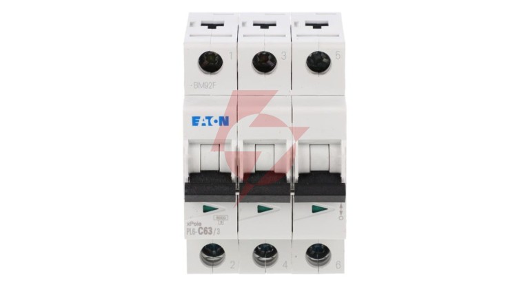 Wyłącznik nadprądowy 3P C 63A 6kA AC PL6-C63/3 286607