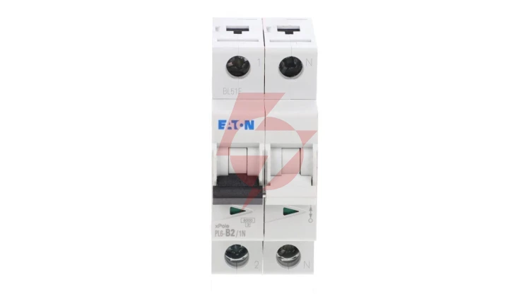 Wyłącznik nadprądowy 1P+N B 2A 6kA AC PL6-B2/1N 164907