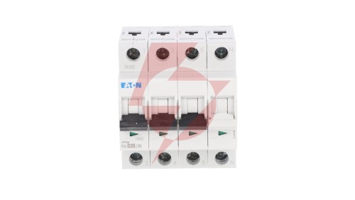 Wyłącznik nadprądowy 3P+N D 25A 6kA AC PL6-D25/3N 165039