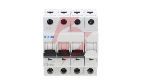 Wyłącznik nadprądowy 3P+N D 16A 6kA AC PL6-D16/3N 165035
