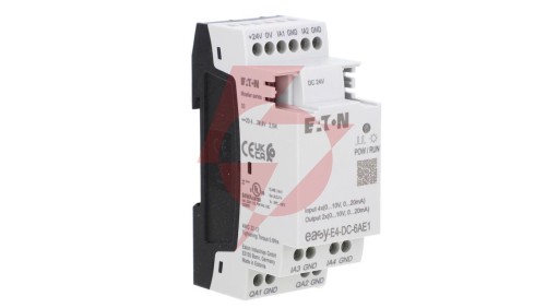 Rozszerzenie wejścia/wyjścia easyE4 24VDC 4AI 2AO 10VDC EASY-E4-DC-6AE1 197223