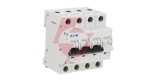 Wyłącznik nadprądowy 3P+N D 40A 6kA AC PL6-D40/3N 165044