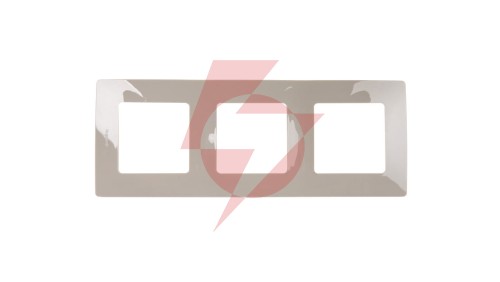 NILOE Ramka potrójna popiel 665033