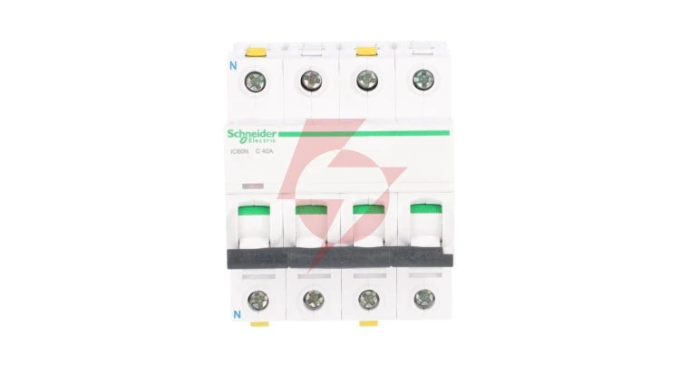 Wyłącznik nadprądowy 3N C 40A 6kA AC iC60N-C40-3N Acti9 A9F04740