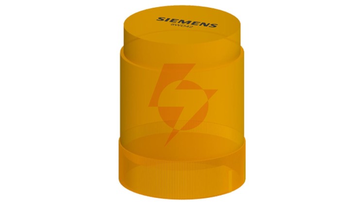 Moduł świetlny kolumny sygnalizacyjnej 50mm LED żółty światło ciągłe 24V AC_DC IP54 8WD4220-5AD