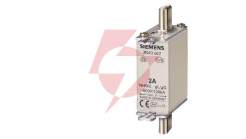 WKŁADKA TOPIKOWA NH 500V WLK. 000 25A GG 3NA3810 /3szt./