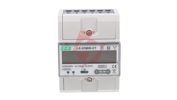 Trójfazowy licznik energii elektrycznej LE-03MW-CT