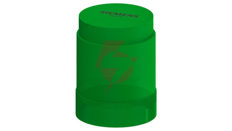 Moduł świetlny kolumny sygnalizacyjnej 50mm LED zielony światło ciągłe 24V AC_DC IP54 8WD4220-5AC