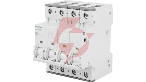 Rozłącznik modułowy 63A 4P 400V możliwy wyzwalacz 5TE2514-0