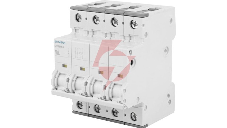 Rozłącznik modułowy 63A 4P 400V możliwy wyzwalacz 5TE2514-0