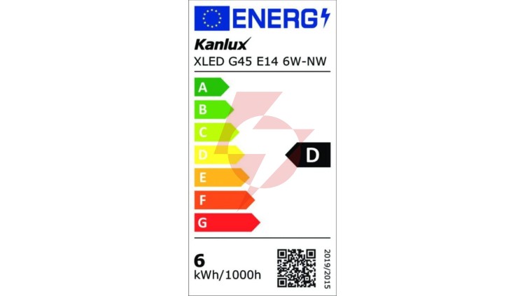 Żarówka LED E14 XLED G45 E14 6W-NW-M 810lm 4000K barwa neutralna 29629
