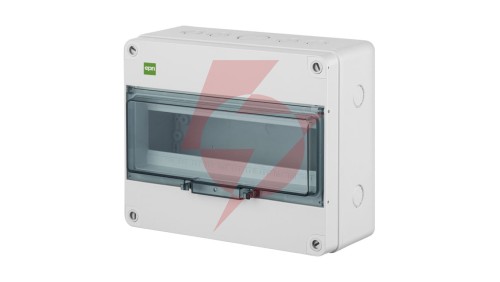 Rozdzielnica hermetyczna HERMETICA RN 1x12+1 400V AC 1000V DC PE+N dymny IP65 2207-01