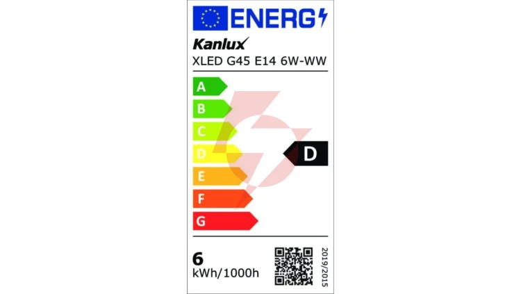 Żarówka LED E14 XLED G45 E14 6W-WW-M 810lm 2700K barwa ciepła 29628
