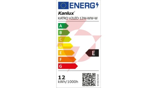 Oprawa downlight LED 12W KATRO V2LED 12W-WW-W 720lm 3000K 28941