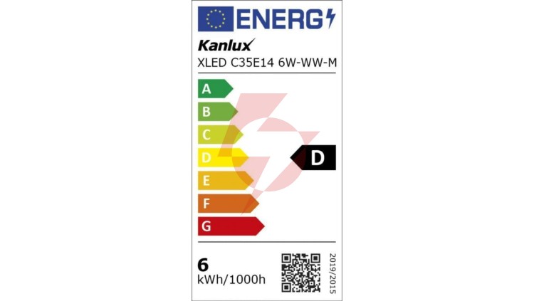 Żarówka LED E14 XLED C35E14 6W-WW-M 810lm 2700K barwa ciepła 29622