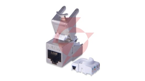 Moduł Keystone RJ45 (8p8c) kat.6A STP beznarzędziowy DN-93617