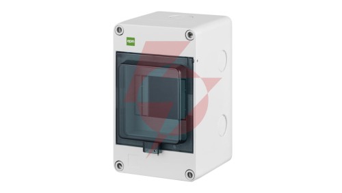 Rozdzielnica hermetyczna HERMETICA RN 1x4 400V AC 1000V DC zacisk N dymny IP65 2202-01