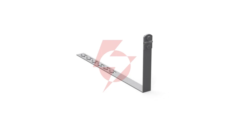 Uchwyt drutu odgromowego pod dachówkę L-330/z zaczepami/skr 10.2/Z/S OG /91003002/
