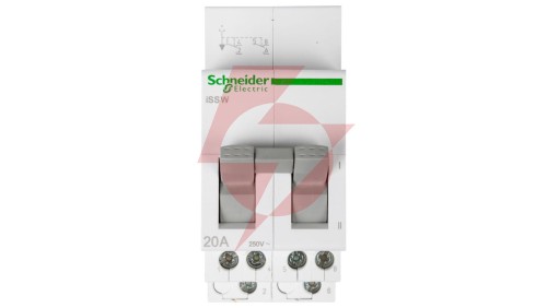 Przełącznik modułowy zasilania ZAŁ/WYŁ 2P 20A iSSW A9E18071