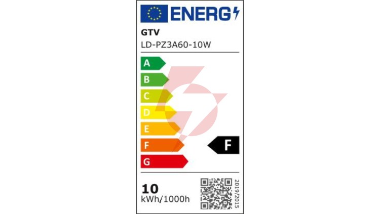 Żarówka LED E27 A60 10W 840lm 6400K AC220-240V 220st. LD-PZ3A60-10W