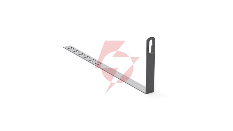 Uchwyt pod dachówkę z zaczepami L-415 10.3/Z OG /91002502/