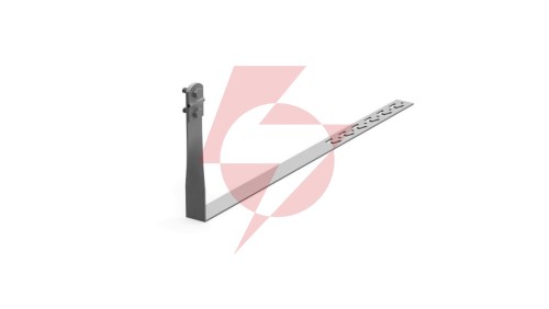 Uchwyt pod dachówkę z zaczepem L-450mm skręcany ocynkowany 11.4/Z/S OG /91103202/