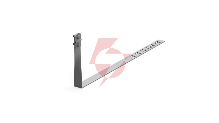 Uchwyt pod dachówkę z zaczepem L-450mm skręcany ocynkowany 11.4/Z/S OG /91103202/