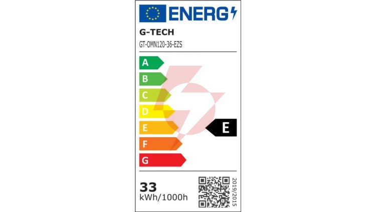 Oprawa hermetyczna OMNIA LED 36W 3200lm 4000K IP65 120cm GT-OMN120-36