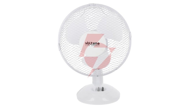 Wentylator biurkowy 2-prędkości 21W 23cm biały VO0020 E06010000026