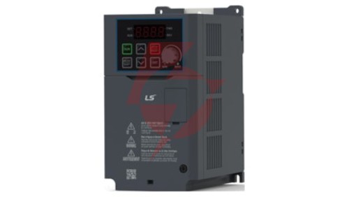 Przemiennik częstotliwości LSIS serii G100 0,75 kW 3x400V AC filtr EMC C3 klawiatura LED LV0008G100-4EOFN