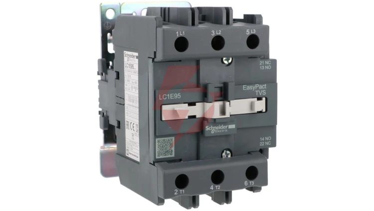 Stycznik mocy Easy TeSys Control AC-3, 95A, 3P (1NO 1NC), cewka 230V AC LC1E95P7