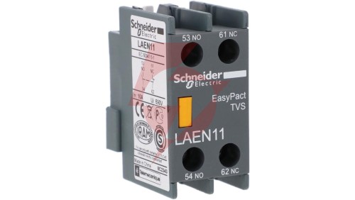 Styki pomocnicze Easy TeSys Control do styczników LC1E, 1NO + 1NC LAEN11
